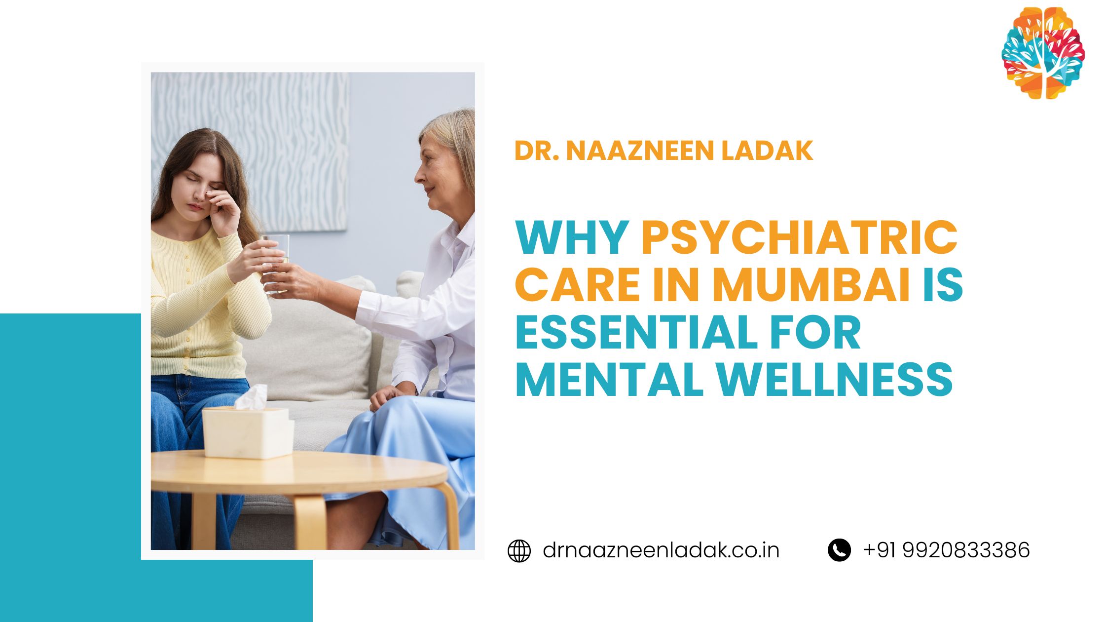 Why Psychiatric Care in Mumbai is Essential for Mental Wellness
