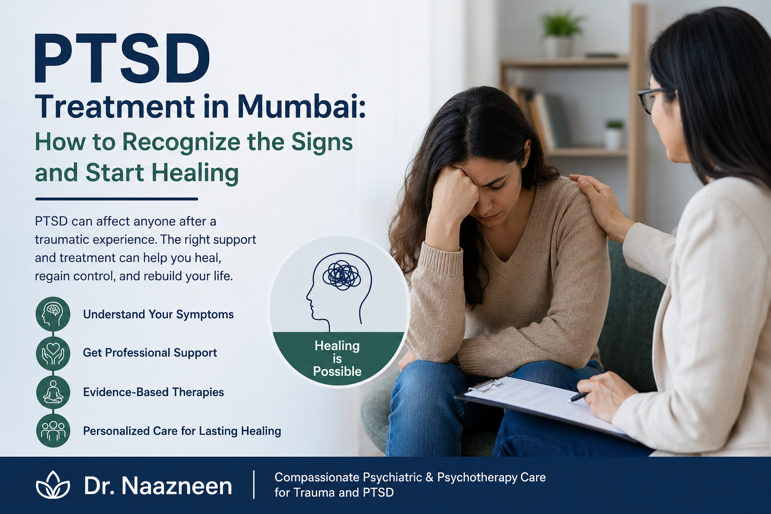 PTSD Treatment in Mumbai: How to Recognize the Signs and Start Healing