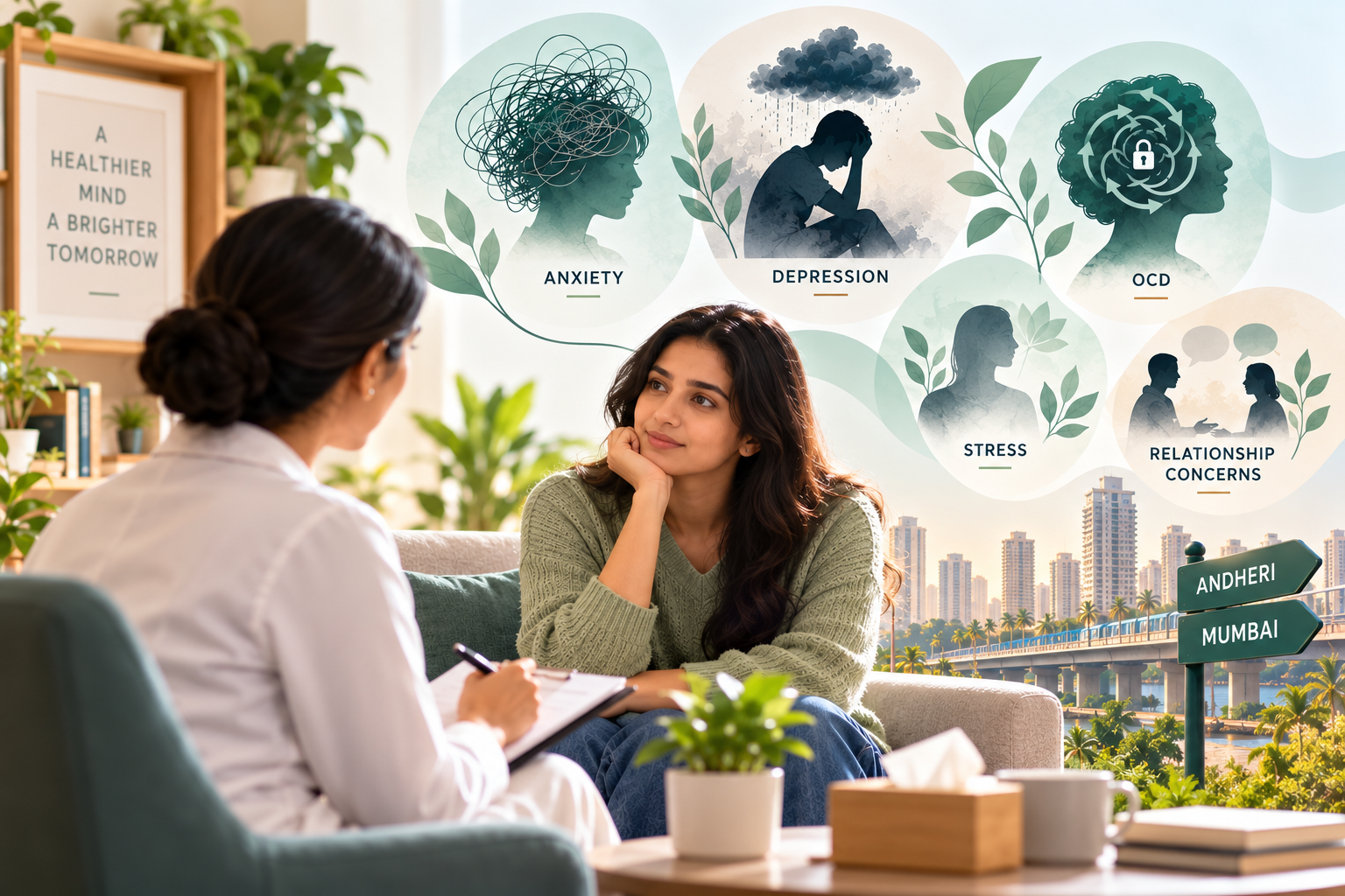 Mental Health Support and Therapy in Andheri and Mumbai