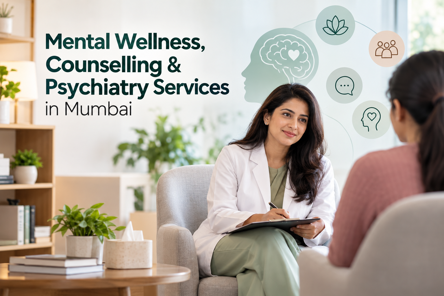 Mental Wellness, Counselling & Psychiatry Services in Mumbai