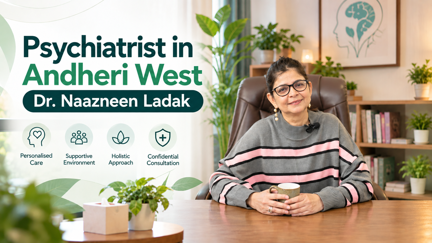 Psychiatrist in Andheri West – Compassionate Mental Health Care with Dr. Naazneen